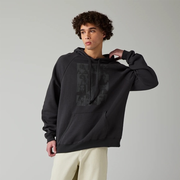 Black Graphic Hoodie - Picture 4 of 9